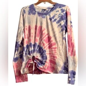 Self-E Tie Dye Yoga/Workout Top SZ XL